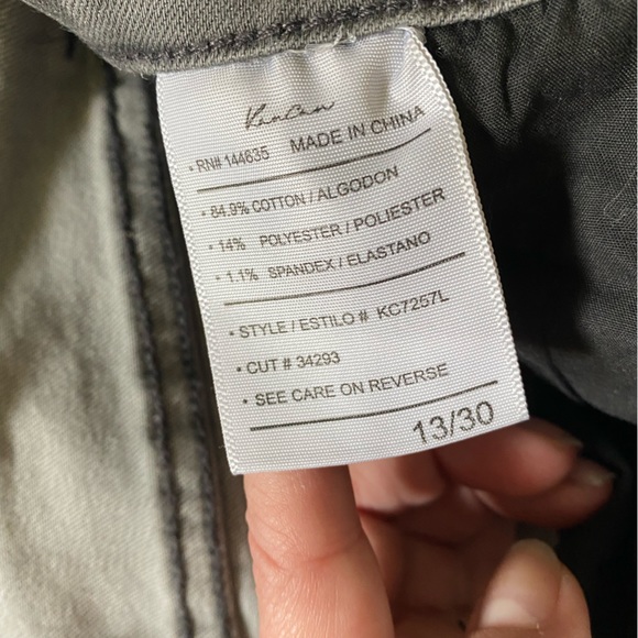 Kancan Grey Distressed Skinny Jeans - Size 13/30 - Picture 5 of 5